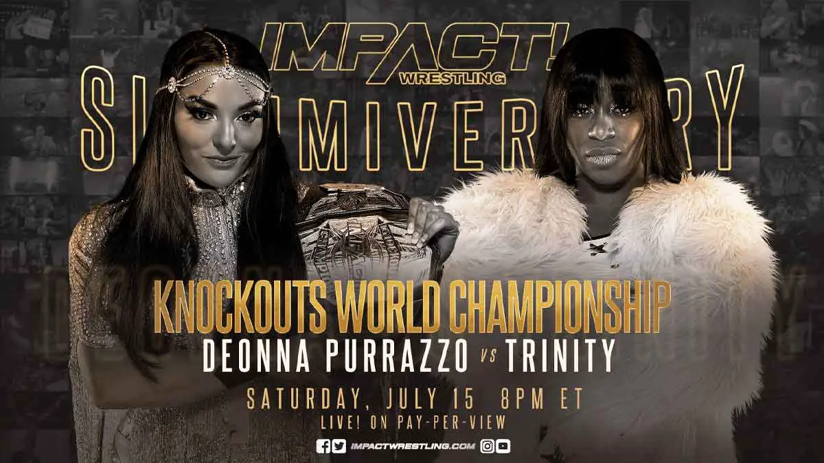 Deonna Purrazzo vs Trinity IMPACT Slammiversary 2023