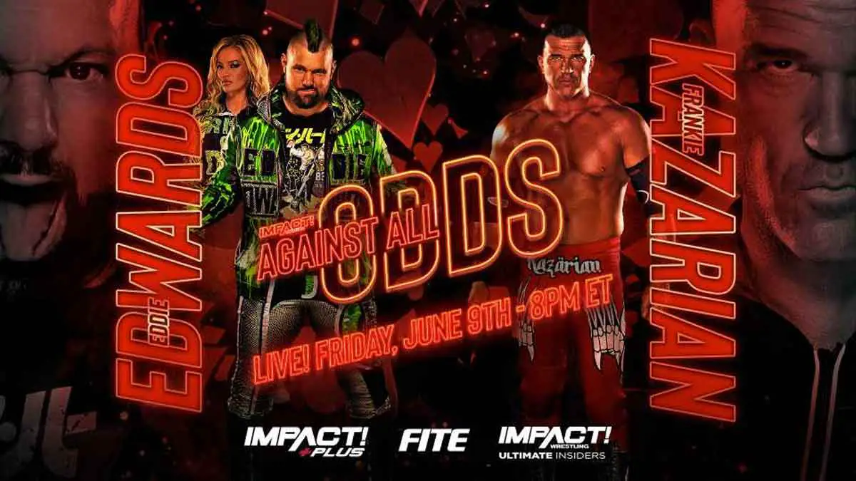 Frankie Kazarian vs Eddie Edwards IMPACT Against All Odds 2023