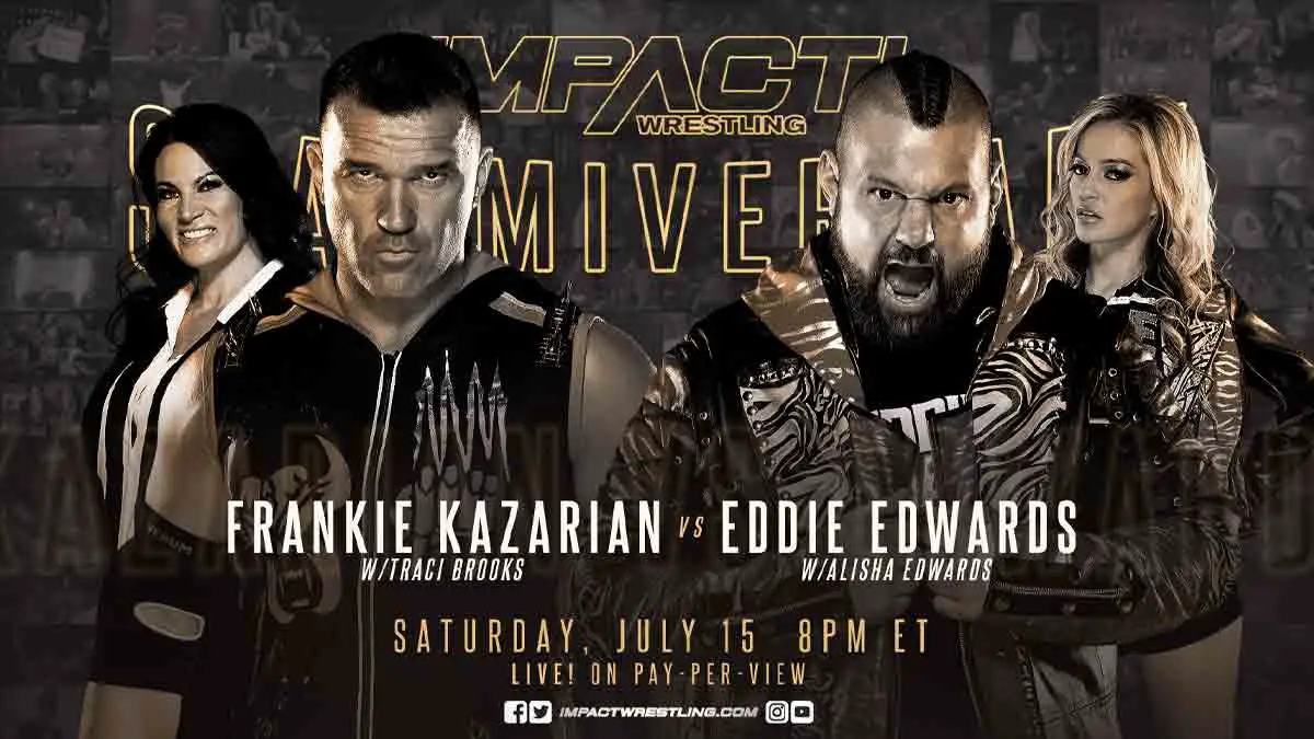 Frankie Kazarian vs Eddie Edwards IMPACT Slammiversary 2023