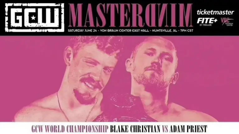 GCW Mastermind Results Live, Match Card, Time