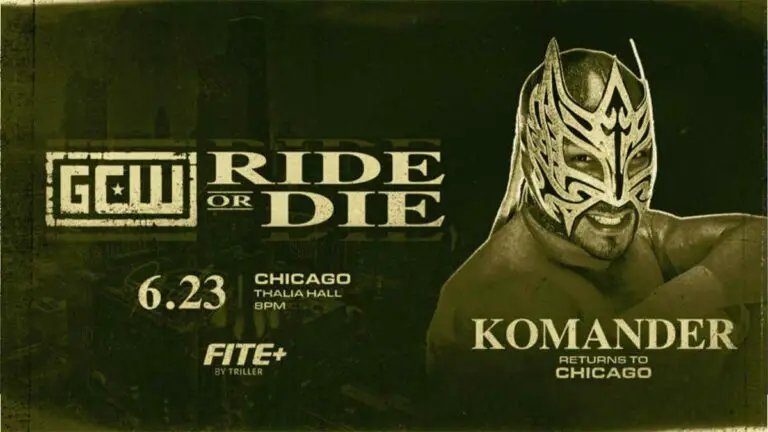 GCW Ride Or Die Results Live, Match Card, June 23, 2023