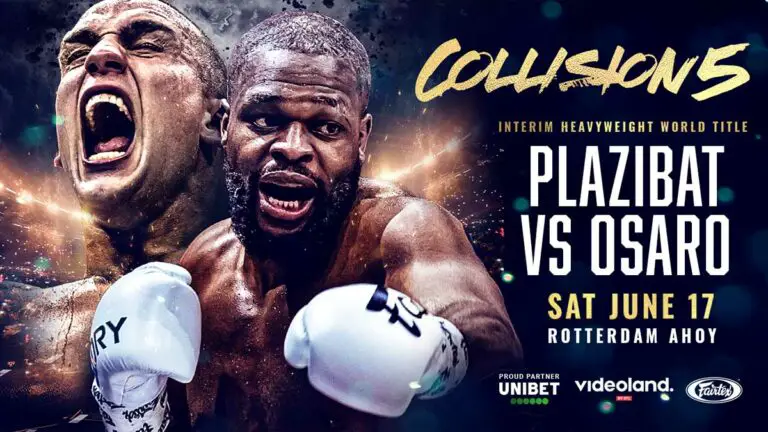 GLORY Collision 5 Results Live, Fight Card, Start Time