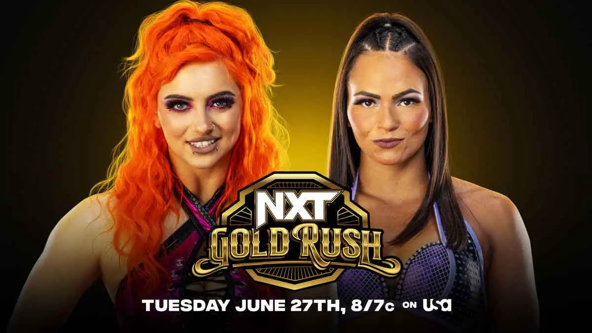 Gigi Dolin vs Kiana James NXT Gold Rush 2023