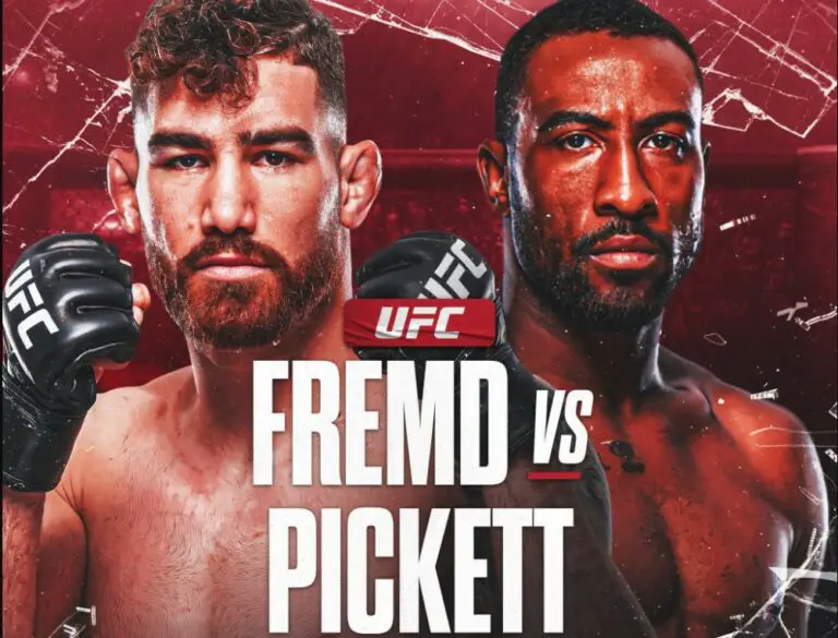 Josh Fremd vs Jamie Pickett Scheduled for UFC Vegas 78