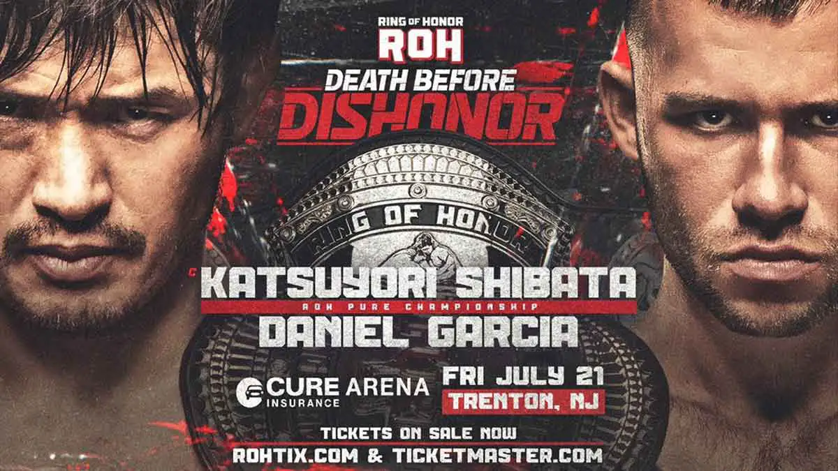 Katsuyori Shibata vs Daniel Garcia ROH Ring of Honor 2023