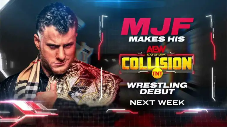 MJF’s AEW Collision In-Ring Debut & Owen Hart Matches Set For July 1