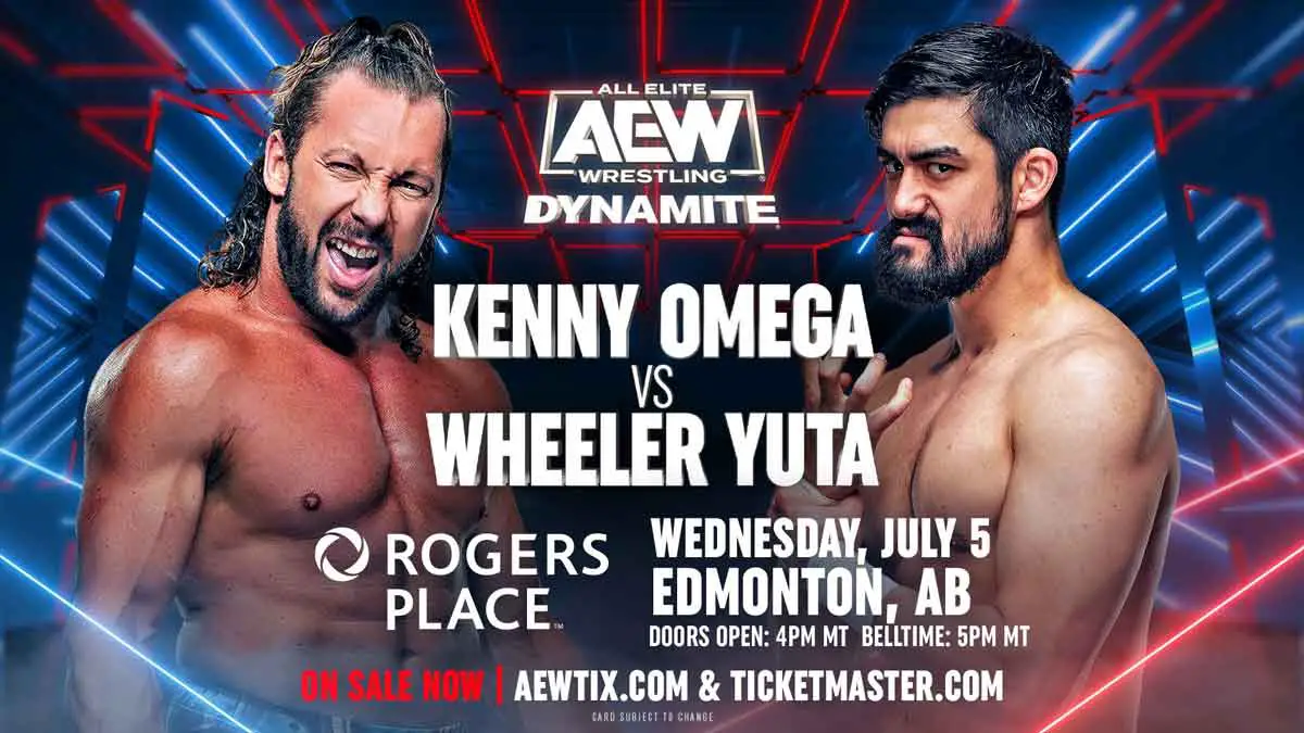 Kenny Omega vs Wheeler Yuta AEW Dynamite July 5