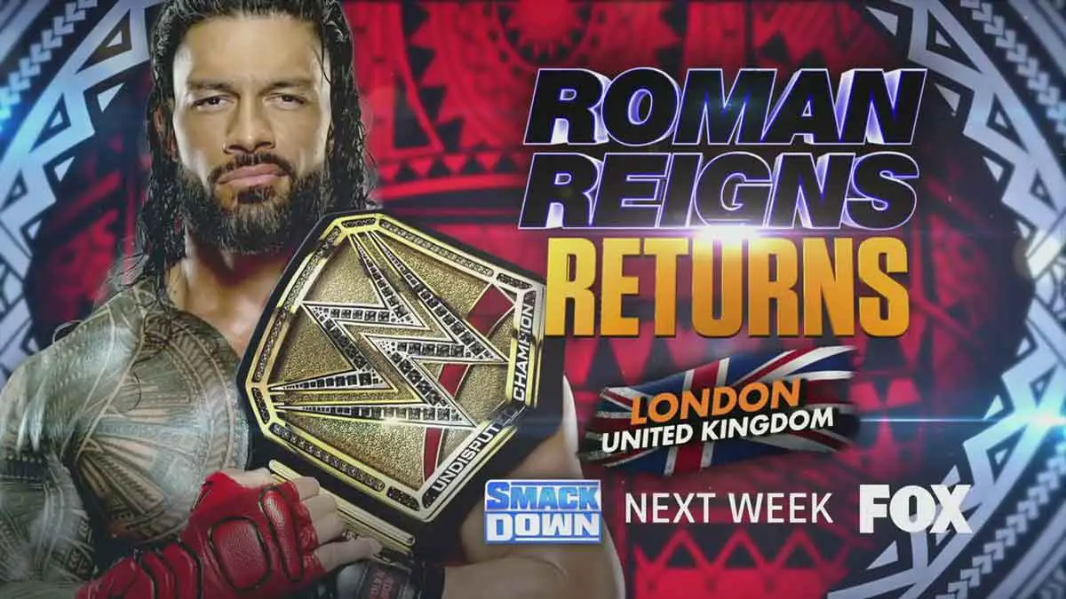 Roman Reigns WWE Smackdown June 30