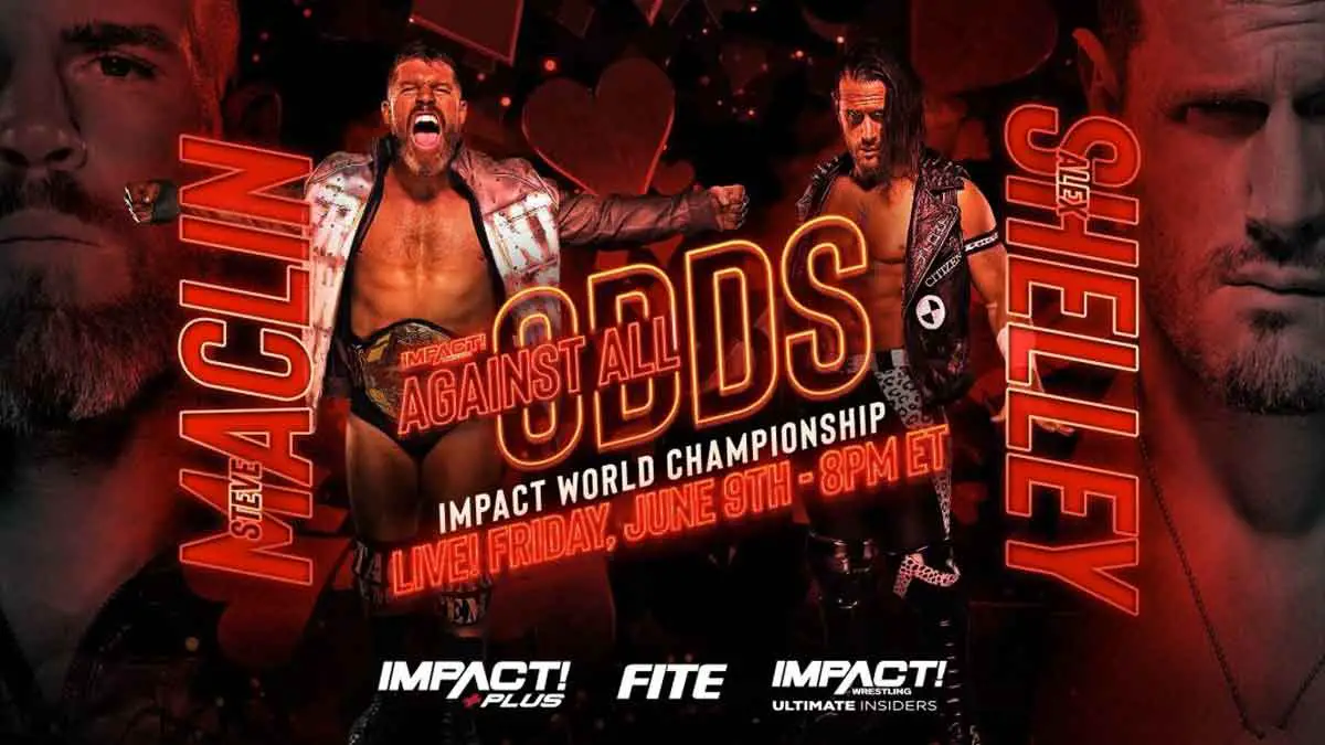 Steve Maclin vs Alex Shelley IMPACT Against All Odds 2023