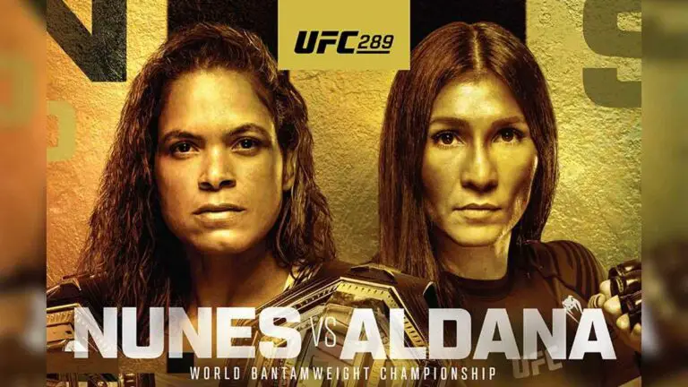 UFC 289 Poster