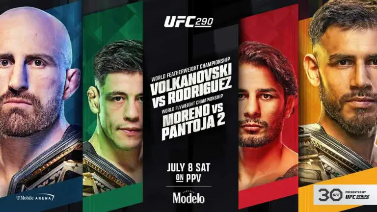 UFC 290: Volkanovski vs Rodriguez