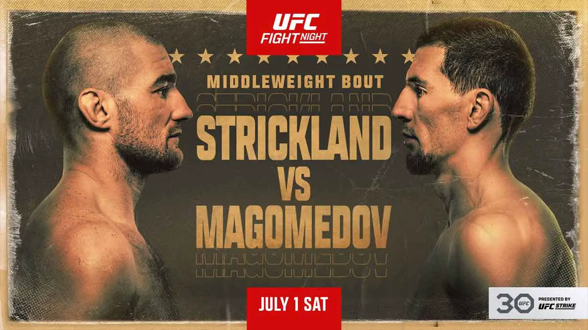 UFC Vegas 76 Strickland vs Magomedov