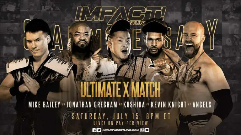 X-Division Title & Ultimate X Match Set For IMPACT Slammiversary 2023