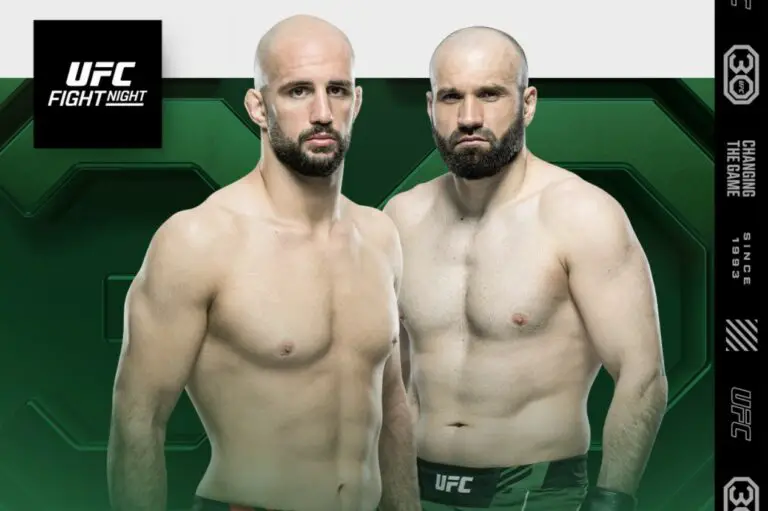 Oezdemir vs Murzakanov & Fairn vs Cowan Set for UFC Paris
