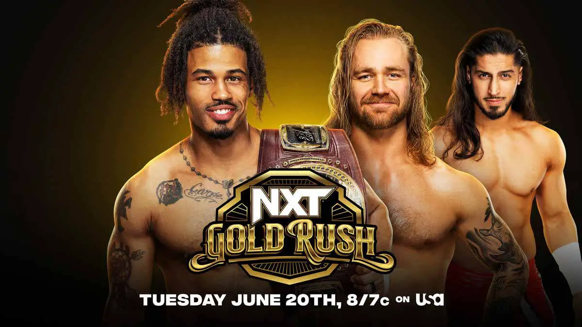 Wes Lee vs Tyler Bate NXT Gold Rush 2023