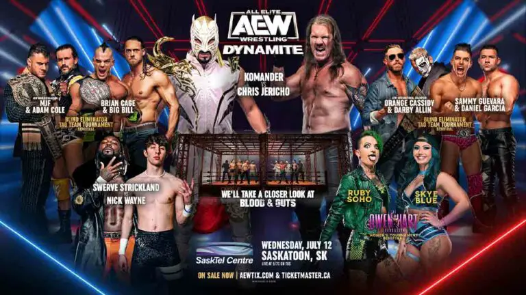 AEW Dynamite July 12, 2023, Preview & Match Card
