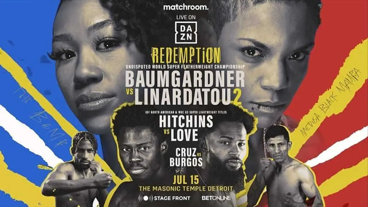 Alycia Baumgardner vs. Christina Linardatou Poster 