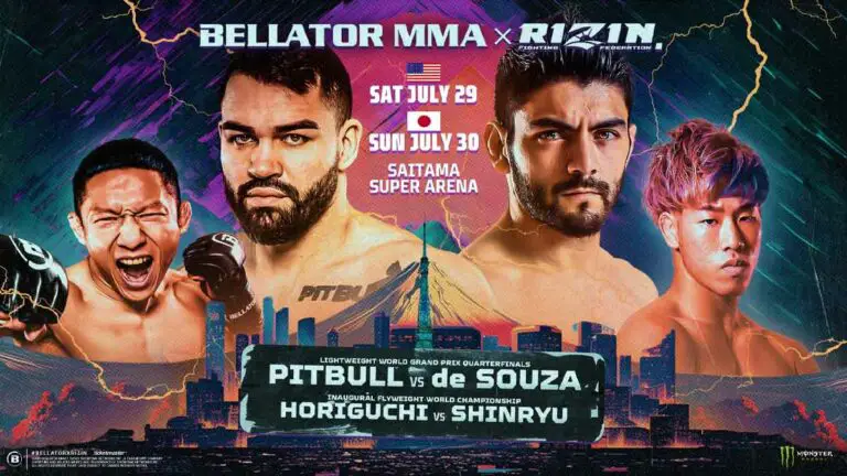 Roberto De Souza Replaces AJ McKee at Bellator x Rizin 2