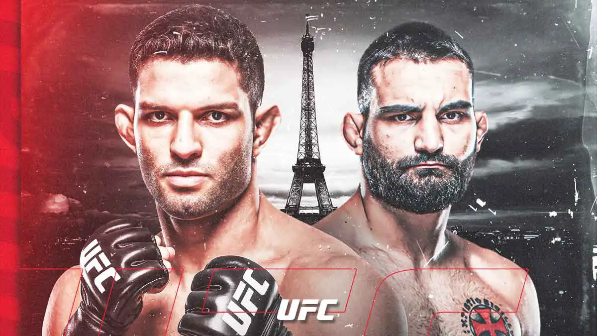 Benoît Saint-Denis vs Thiago Moisés UFC Paris