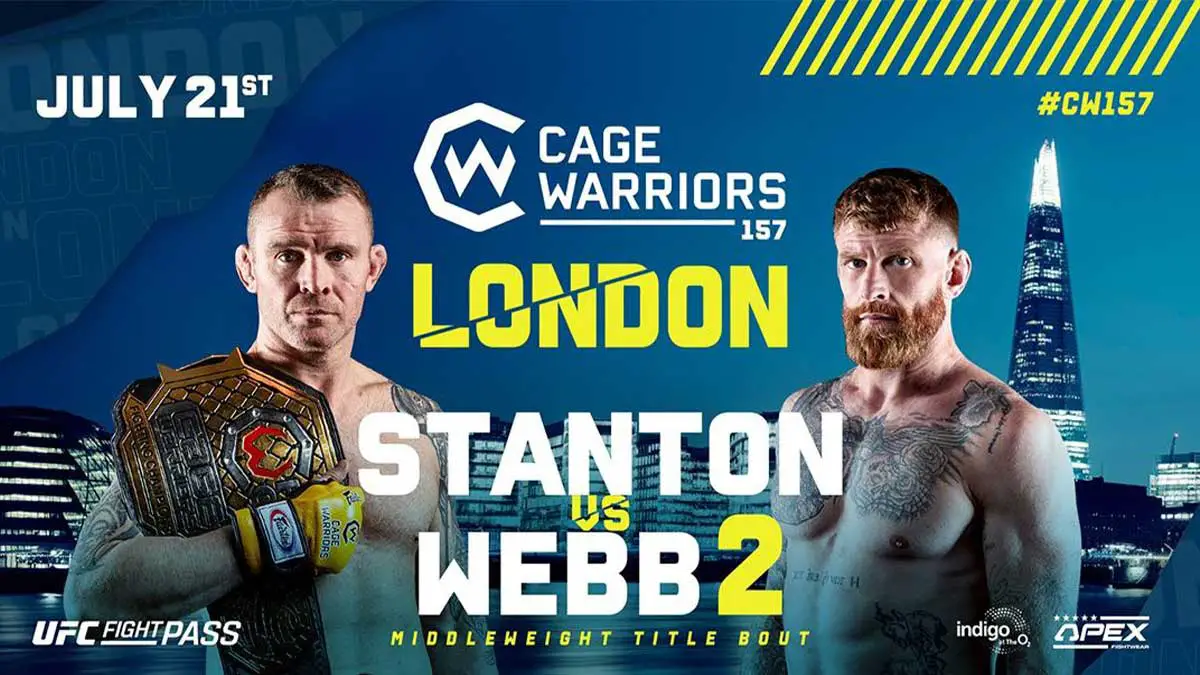 Cage Warriors 157 Poster 