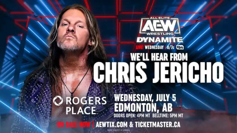 Chris Jericho Segment Added to AEW Dynamite July 5 Episode