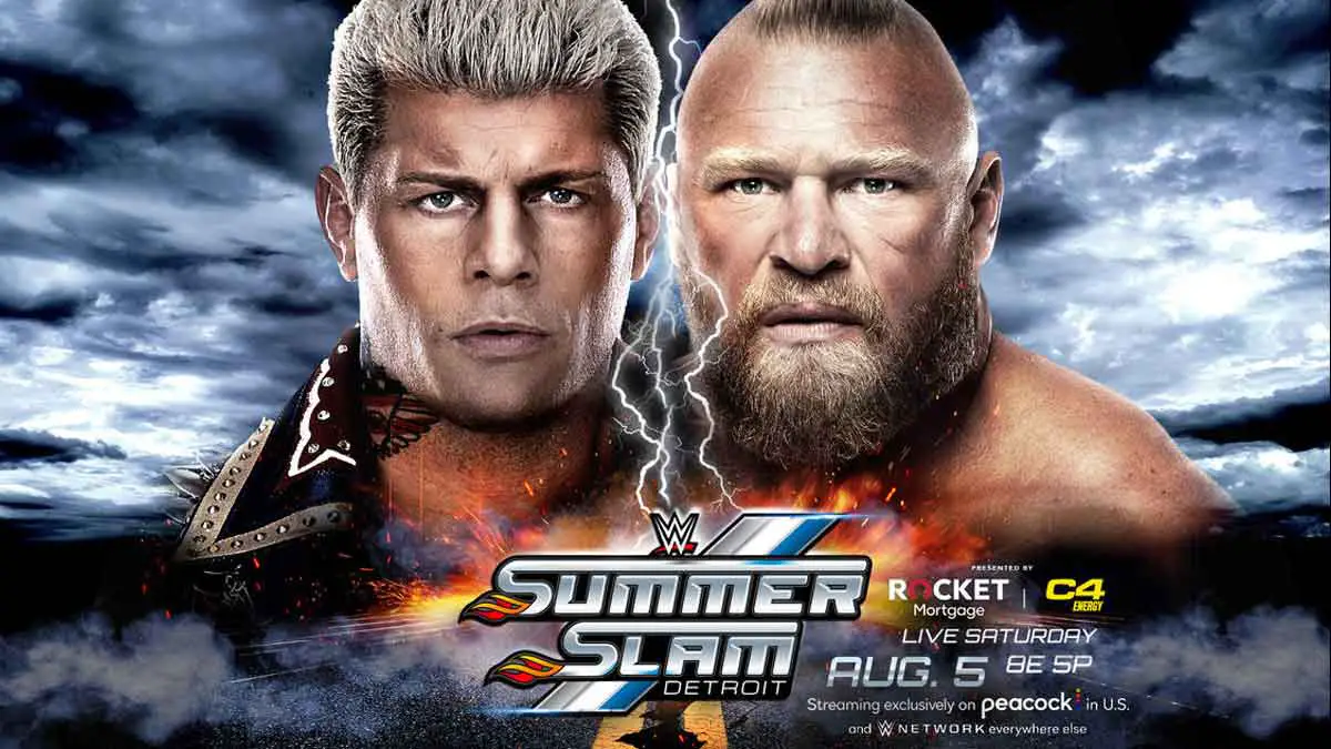Cody Rhodes vs Brock Lesnar WWE SummerSlam 2023