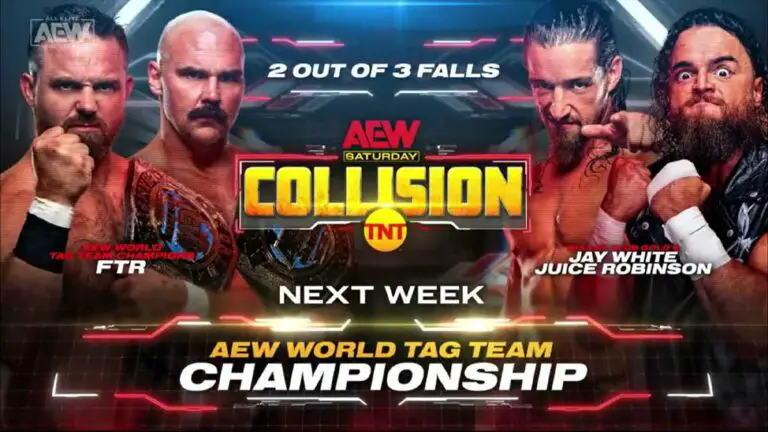 AEW Collision July 15: Punk-Starks Owen Hart Final & Tag Title Bout Set