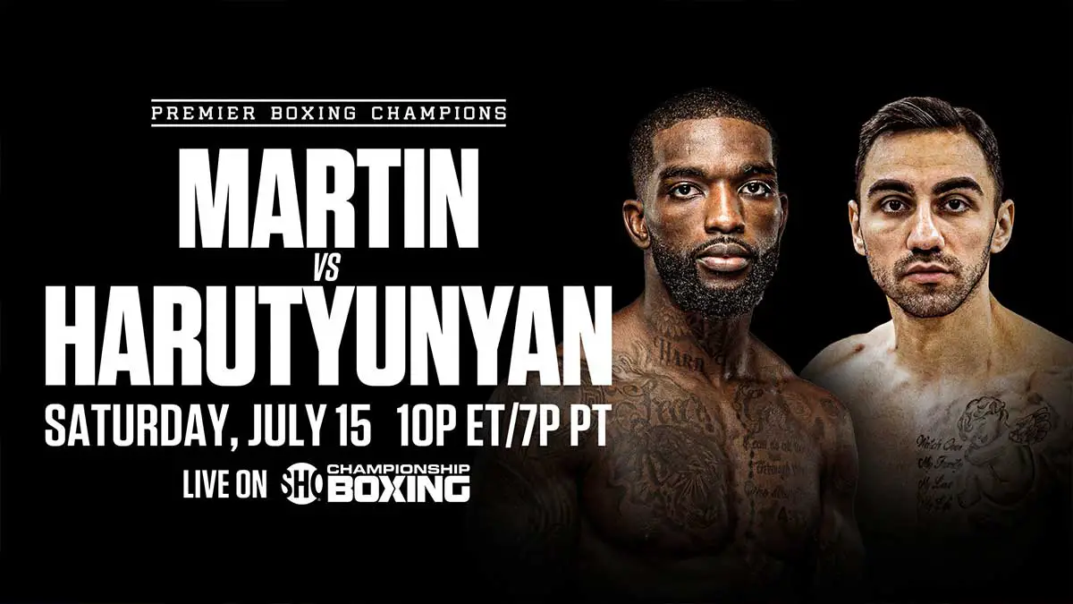 Frank Martin vs Artem Harutyunyam Poster