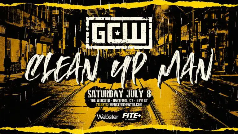 GCW Clean Up Man Results Live, Card, Time, July 8, 2023