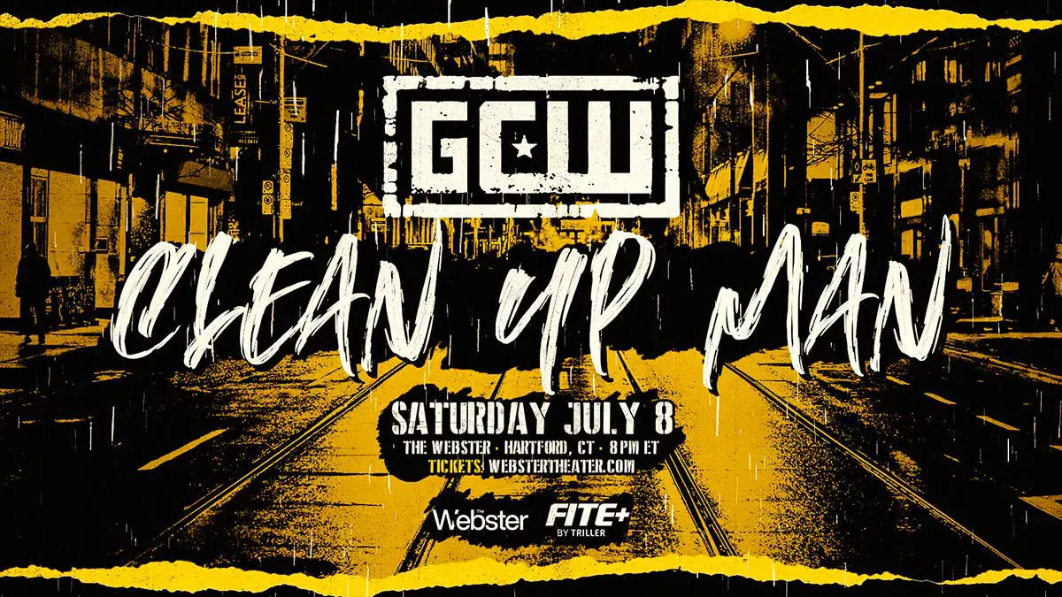 GCW Clean Up Man Poster 