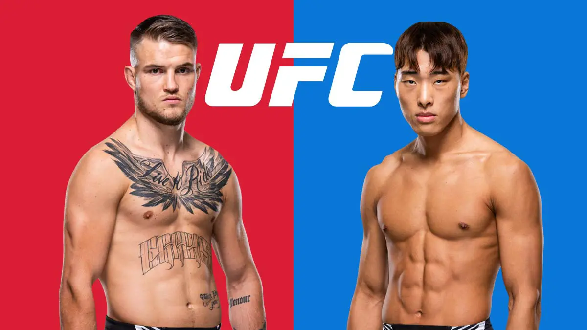 Jarno Errens vs Seung Woo Choi UFC Singapore