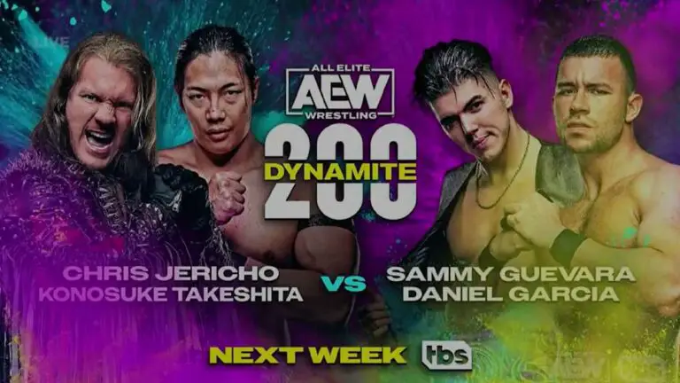 AEW Dynamite August 2: Jericho & Takeshita vs Garcia & Guevara & More Set