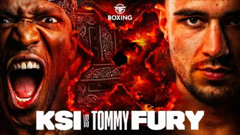 Tommy Fury to Fight KSI on October 14 DAZN PPV Event