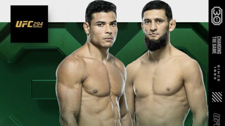 UFC 294: Paulo Costa vs Khamzat Chimaev & Aliskerov vs Imavov Set
