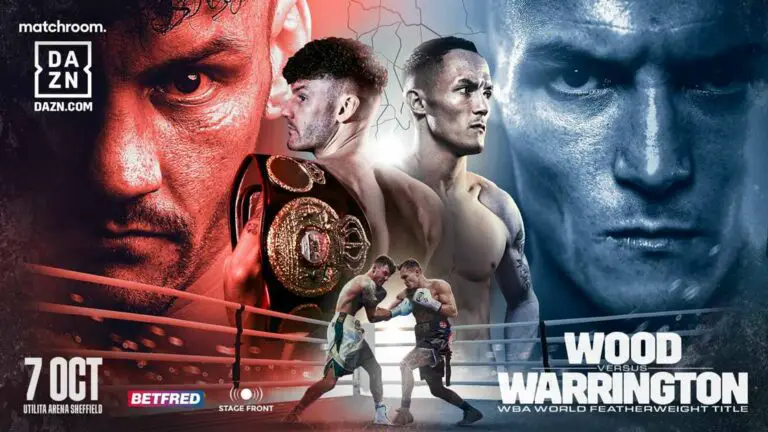 Leigh Wood vs Josh Warrington Title Bout Official for Oct 7