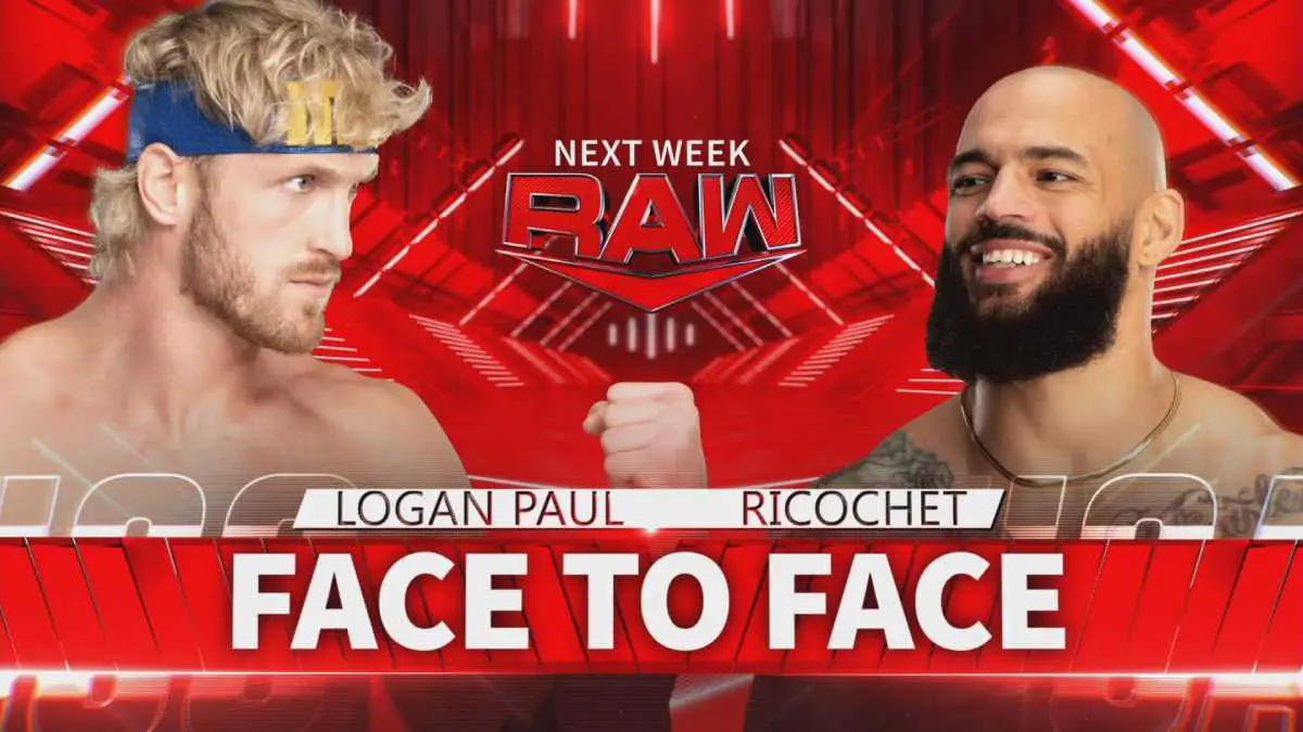 Logan Paul & Ricochet WWE RAW July 10