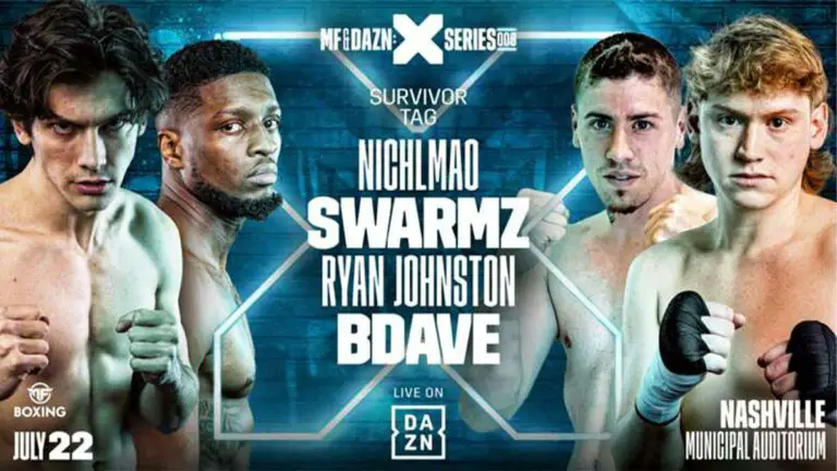 MF & DAZN: X Series 008 Results Live, Fight Card, Time