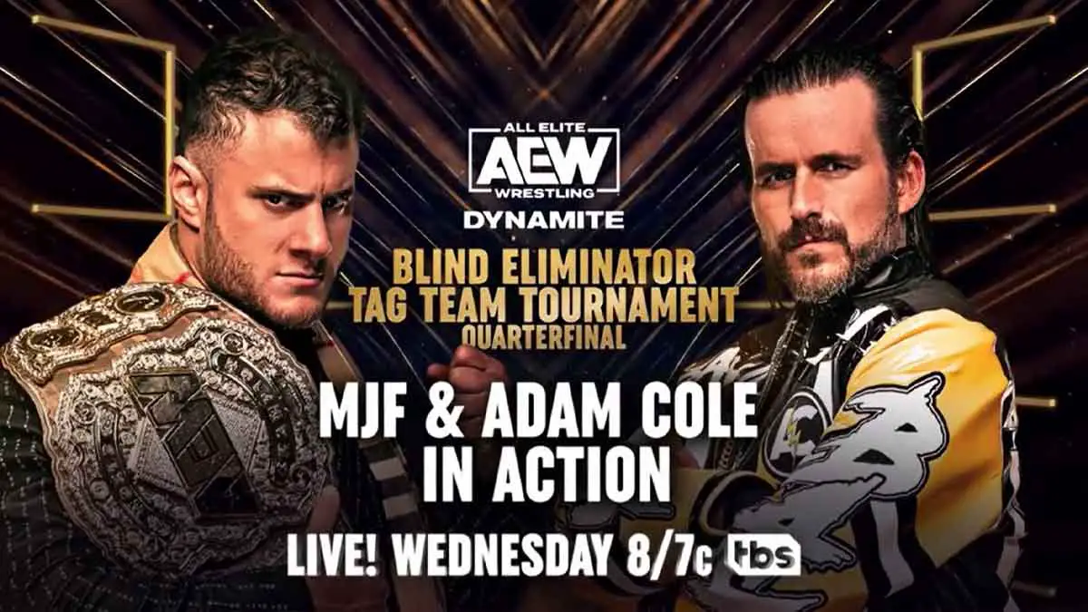 MJF & Adam Cole on AEW Dynamite July 8