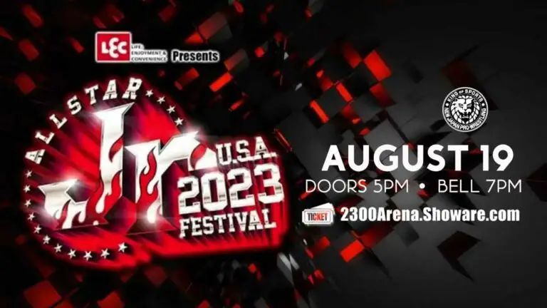 Results Live from NJPW All Star Jr. Festival USA 2023