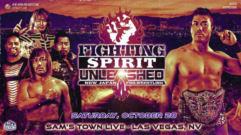 NJPW Announces Fighting Spirit Unleashed 2023 For October 28