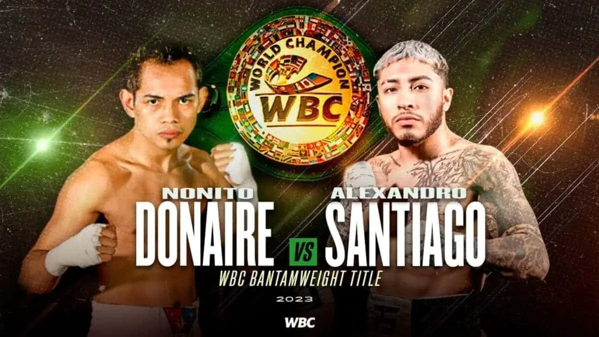 Nonito Donaire vs Alexandro Santiago