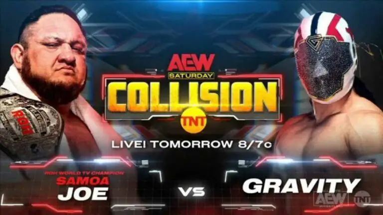 AEW Collision July 29: CM Punk, Joe vs Gravity, Martinez vs Hogan Set