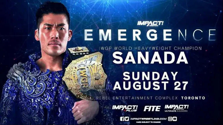 SANADA Returns To IMPACT, Bout Announced For Multiverse United 2