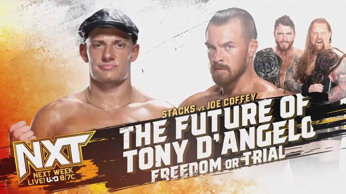Stack vs Joe Coffey WWE NXT July 11