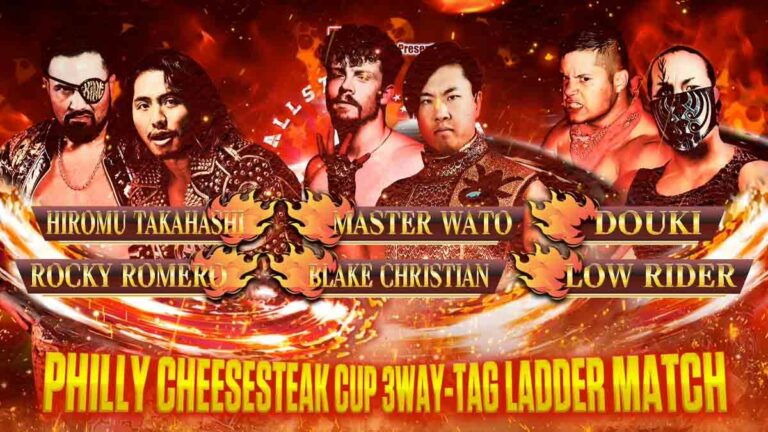Philly Cheesesteak Ladder Match Added To NJPW All-Star Jr Festival USA