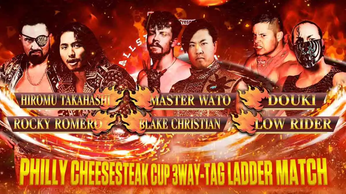 Tag Team Ladder Match NJPW All Star Jr USA 2023