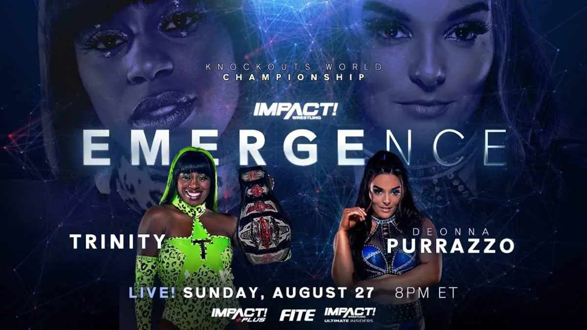 Trinity vs Deonna Purrazzo IMPACT Emergence 2023