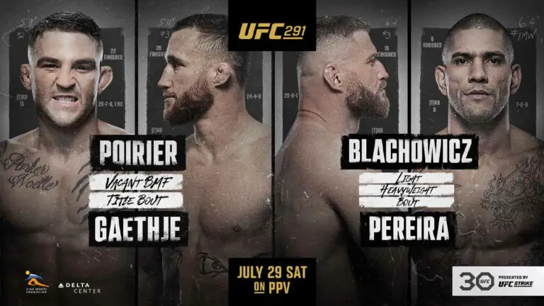 UFC 291 Weigh-In Results, Live Video ft. Poirier, Gaethje