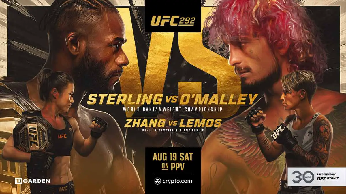 UFC 292 Poster