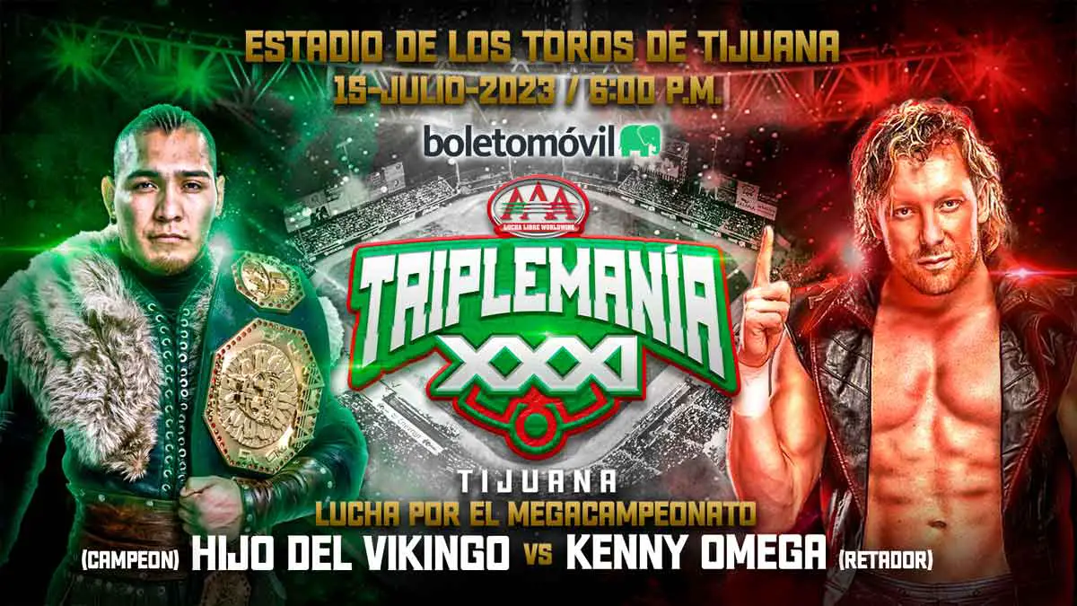 El Hijo Del Vikingo vs Kenny Omega TripleMania XXXI Night 2